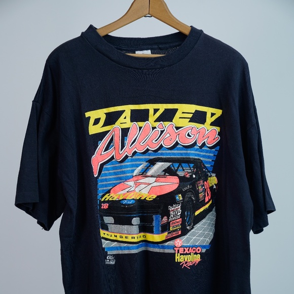 Vintage 1991 Davey Allison t-shirt (RARE) - Picture 1 of 4